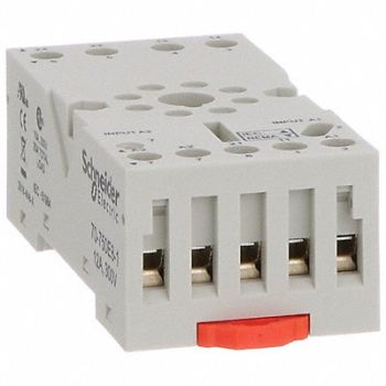 SCHNEIDER Rly Socket Finger Safe Octal 8 Pin, 6CVD9