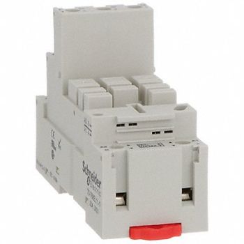 SCHNEIDER Relay Socket Elevator Square 11 Pin, 6CVE8
