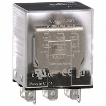 SCHNEIDER H8029 Gen Purpose Relay 11 Pin Square 24VDC, 6CWG8