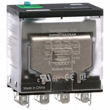 SCHNEIDER H8036 Gen Purpose Relay 14 Pin Square 24VDC, 6CWK3