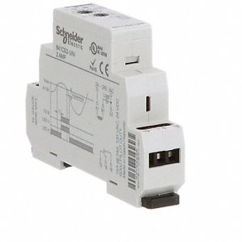 SCHNEIDER Current Sensing Relay 0.2to2A 24to240VAC, 6CWU1