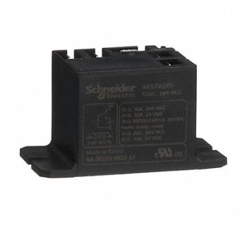 SCHNEIDER H8128 Enclosed Power Relay 5 Pin 240VAC SPDT, 6CWZ3