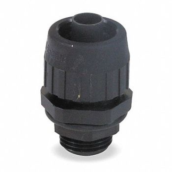 HUBBELL WIRING DEVICE-KELLEMS Conduit Fitting Nylon Trade Size 3/8in, 6D101