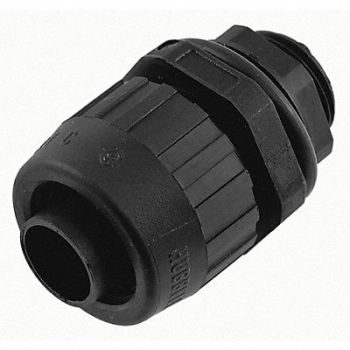 HUBBELL WIRING DEVICE-KELLEMS Conduit Fitting Nylon Trade Size 1in, 6D104