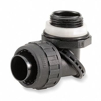 HUBBELL WIRING DEVICE-KELLEMS Conduit Fitting Nylon Trade Size 3/8in, 3JC16