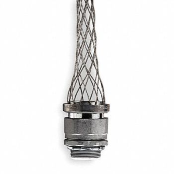 HUBBELL WIRING DEVICE-KELLEMS Conduit Fitting Steel Trade Size 1 1/2in, 6D223