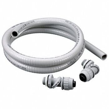 HUBBELL WIRING DEVICE-KELLEMS Flex Plastic Conduit PVC Trd Sz 1/2in, 6D267