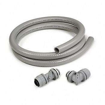 HUBBELL WIRING DEVICE-KELLEMS Flex Plastic Conduit PVC Trd Sz 3/4in, 6D268