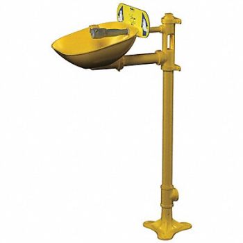 BRADLEY Eyewash Station Pedestal Plastic 15-1/2W, 6DGY5