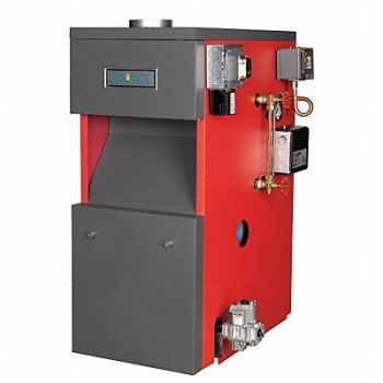 CROWN BOILER CO. Atmsphric Vnt Steam Boiler NG 6 dia, 6DKH2