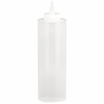 TABLECRAFT PRODUCTS COMPANY Squeeze Bottle Natural 24 oz PK12, 6DVP3