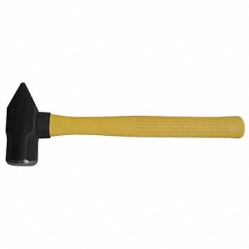 WESTWARD Cross Pein Hammer 2 lb 14-1/2 Fiberglass, 6DWL8
