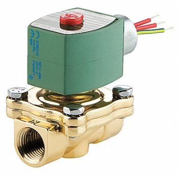 REDHAT Solenoid Valve Brass NO Air Inert Gas, 6DYP0