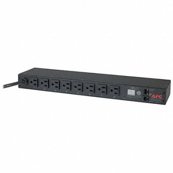APC BY SCHNEIDER ELECTRIC PDU 15A 8 Outlet 12 ft Black, 6ECK7
