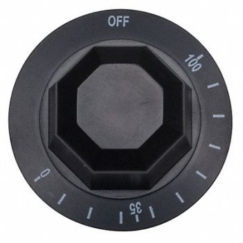 DAYTON Line Voltage Thermostat Knob for 6EDY8, 6EDZ2