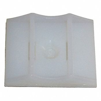 GRAINGER APPROVED Cable Tie Mounting Pad 2 Way Natrl PK100, 6EEE6