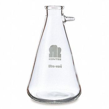 KIMBLE Filter Flask 4000mL Clear, 6EGX4