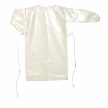 LAKELAND Chemical Resistant Apron XL 28 In W PK10, 6EHR0