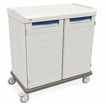 METRO Supply Cart Polymer Light Taupe, 6EJF9