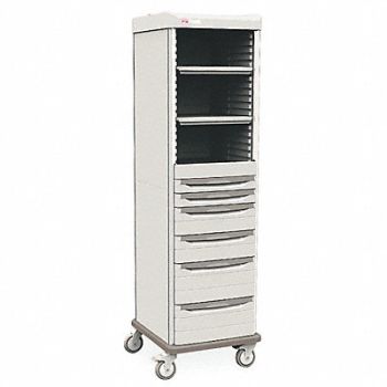 METRO SpplyCab Taupe Plymr 25 x78 x22.8, 6EJG0