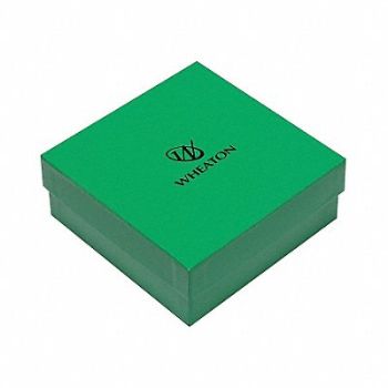 WHEATON CryoFile Cryogenic Box Green PK15, 6EMV4