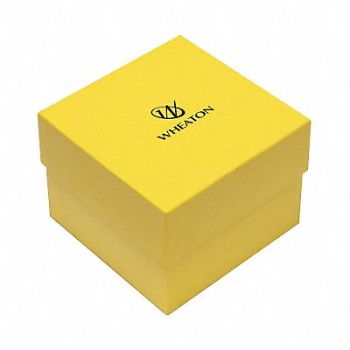WHEATON CryoFile XL Cryogenic Box Yellow PK15, 6EMV7