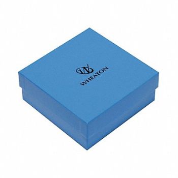 WHEATON CryoFile Cryogenic Box Blue PK15, 6EMW2