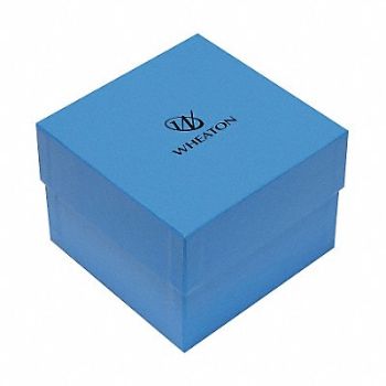 WHEATON CryoFile XL Cryogenic Box Blue PK15, 6EMW3