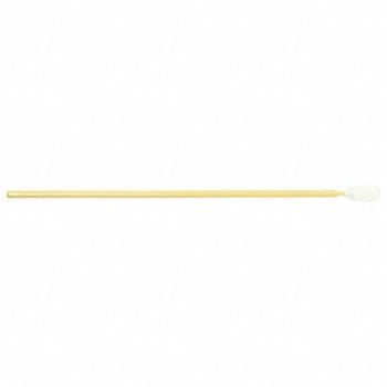 BERKSHIRE Swab 162mm Nwoven Poly Flex Tip PK100, 6ENY5