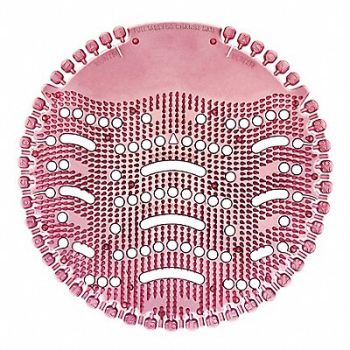TOUGH GUY Urinal Screen Round Pink 52 g PK10, 6EPA2
