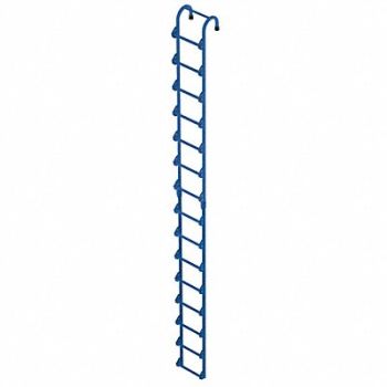 VESTIL Storage Tank Ladder 15 ft 3 In H Steel, 6EPF8