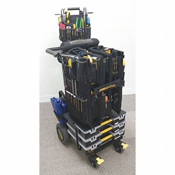 MOBILE SHOP Facility Maintenance Tool Set Tool Cart, 6ETU9