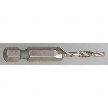 WESTWARD Drill/Tap/Countersink Bit 6-32x3 In L, 6EXL7
