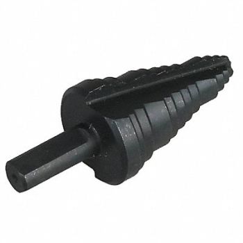 WESTWARD Step Cone Drill 0.2500in to 1.375in HSS, 6EXN5