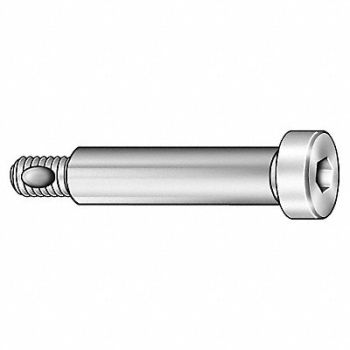GRAINGER APPROVED ShldrScrw AlyStl M5-0.8 10mmHdDia PK5, 6EY26