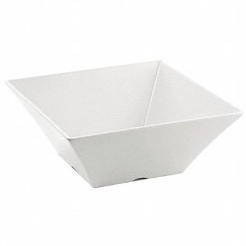 TABLECRAFT PRODUCTS COMPANY Bowl Square 12 1/2 In 170 Oz, 6EYW1