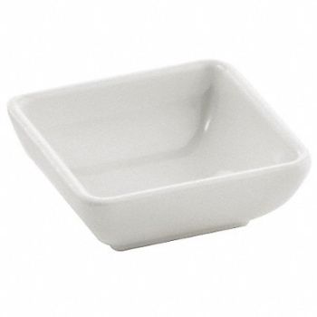TABLECRAFT PRODUCTS COMPANY Bowl Square 2 Oz PK12, 6EYX4