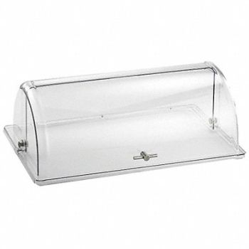 TABLECRAFT PRODUCTS COMPANY Hinged Dome Cvr Rectangle 21-1/2x13-1/4, 6EYY4