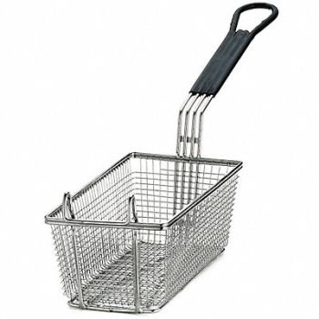 TABLECRAFT PRODUCTS COMPANY Fry Basket Black, 6EZF1