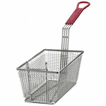 TABLECRAFT PRODUCTS COMPANY Fry Basket Red, 6EZF2