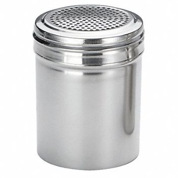 TABLECRAFT PRODUCTS COMPANY Dredge 10 Oz Stainless Steel PK12, 6DVT6