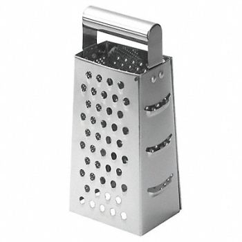TABLECRAFT PRODUCTS COMPANY Grater with Handle S/S, 6EZN5
