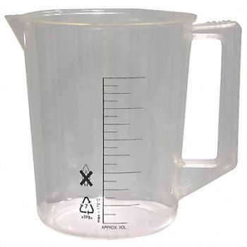 LAB SAFETY SUPPLY Beaker Handle 2000mL 96 Oz Polyethylene, 6FAH0