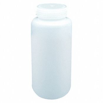 LAB SAFETY SUPPLY Environmental Sample Bottle 500 mL PK125, 6FAH7