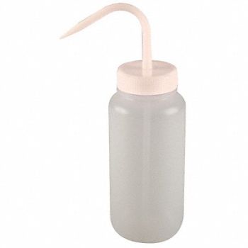 LAB SAFETY SUPPLY Wash Bottle 1000mL Standard Spout, 6FAV2