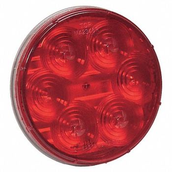 MAXXIMA Stop/Turn/Tail Light Round Red L, 6FDV7