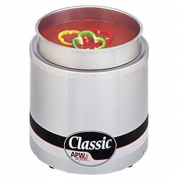 APW WYOTT Round Countertop Warmer 11 Qt, 6FGT3