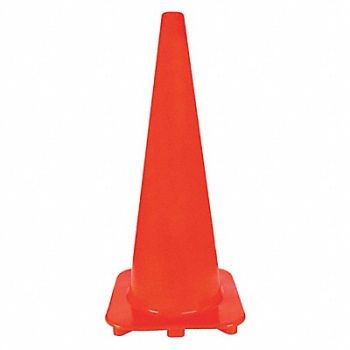 GRAINGER APPROVED Traffic Cone 28In Orange, 6FGZ2