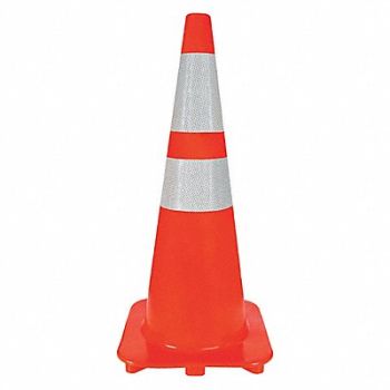 GRAINGER APPROVED Traffic Cone 28In Orange, 6FGZ5