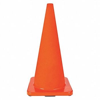 GRAINGER APPROVED Traffic Cone 28In Orange, 6FGZ8